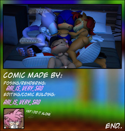 after_sex after_sex_cuddling anthro anthro_on_anthro bed blush bodily_fluids breasts butt cuddling cum cum_in_vagina cum_inside female furniture genital_fluids genitals group hand_on_chest hero hug leaking_cum looking_pleasured male male/female nipples nude pawpads penis penis_on_face princess purring royalty sleeping smile text ari_is_very_sad archie_comics sega sonic_the_hedgehog_(archie) sonic_the_hedgehog_(comics) sonic_the_hedgehog_(series) blaze_the_cat nicole_the_lynx sally_acorn sonic_the_hedgehog chipmunk domestic_cat eulipotyphlan felid feline felis ground_squirrel hedgehog lynx mammal rodent sciurid 3d_(artwork) absurd_res comic digital_media_(artwork) english_text hi_res