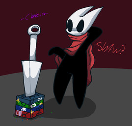 accident anthro clothing coat coat_cape female melee_weapon servers solo standing sword topwear weapon clovedex hollow_knight_(franchise) microsoft nintendo playstation sony_corporation sony_interactive_entertainment steam_(software) team_cherry valve valve_corporation xbox xbox_game_studios hornet_(hollow_knight) arthropod 2025 spanish_description