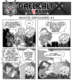 3_fingers 4_fingers 4_panel_comic alternate_species ambiguous_feral ambiguous_gender armor bandits bangs beady_eyes beard bent_arm black_beard black_bodysuit black_boots black_clothing black_eyes black_facial_hair black_footwear black_gloves black_hair black_handwear black_mane black_nose black_pauldron black_skinsuit bodysuit boots breasts bridle butt_slam cleavage closed_frown clothed clothed_female clothed_human clothed_male clothing dialogue dot_eyes elderly_human elderly_male eye_scar eyebrows eyelashes eyes_closed facial_hair facial_scar fangs female female_human feral fingers footwear frown frowning_at_another fully_clothed fully_clothed_female fully_clothed_human fur fur_trim_(clothing) furrowed_eyebrows fusion gesture gloves grey_body grey_clothing grey_fur grey_hat grey_headwear grey_shirt grey_skin grey_topwear group hair hand_gesture handwear hat headgear headwear heart_symbol holding_reins imagination insult insulting_another jewelry larger_ambiguous larger_feral laugh logo long_hair male male_human mane melee_weapon motion_blur mouth_closed multicolored_body multicolored_fur mustache name_drop name_in_dialogue necklace no_eyebrows noseless open_mouth open_smile outline outside patch_(fabric) patreon_logo pauldron plant pointing pointing_at_another red_scar reins riding scabbard scar shirt shoes shrub simple_eyes sitting sitting_on_another size_difference skinsuit smaller_female smaller_human smile speech_bubble sword talking_to_another teeth text tight_clothing title tongue tongue_out topwear tree tumblr_logo two_tone_body two_tone_fur weapon white_body white_eyebrows white_facial_hair white_fur white_hair white_mouth white_mustache white_outline white_skin yelling yelling_at_another gaelfox patreon the_witcher tumblr beast_(gaelfox) demon_prince_babbus gael_(gaelfox) geralt_of_rivia yennefer_of_vengerberg canid canine canis domestic_dog equid equine herding_dog horse human mammal pastoral_dog welsh_corgi 2023 artist_logo artist_name comic digital_drawing_(artwork) digital_media_(artwork) english_description english_text hi_res partially_colored