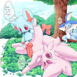 3_toes age_difference anal anal_orgasm anal_penetration animal_genitalia animal_penis anthro balls being_watched blue_body blue_eyes blue_fur blue_skin blush bodily_fluids camera canine_genitalia canine_penis countershading cum cum_while_penetrated day dialogue dirty_talk duo_focus ejaculation erection feet female feral feral_on_feral feral_penetrated feral_penetrating feral_penetrating_feral from_front_position fur genital_fluids genitals grass group hands-free kemono knot larger_male larger_penetrated leg_glider_position leg_markings looking_at_another making_porn male male/male male_penetrated male_penetrating male_penetrating_male markings multicolored_body multicolored_fur older_penetrated one_eye_closed open_mouth orgasm outside penetration penile penile_penetration penis plant purple_body purple_eyes purple_fur quadruped raised_leg red_eyes sex shota shrub size_difference sky smaller_male socks_(marking) speech_bubble text toes tongue tree two_tone_body two_tone_fur voyeur white_body white_countershading white_skin young young_anthro young_male plattyneko nintendo pokemon fan_character flur_(character) neve_(plattyneko) squish_vaporeon eeveelution espeon generation_1_pokemon generation_2_pokemon generation_4_pokemon pokemon_(species) shinx vaporeon 1:1 2019 absurd_res digital_media_(artwork) english_text hi_res adult_(lore)
