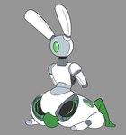 ambiguous_gender anthro ball_joints duo facesitting machine sitting_on_another 4chan_anon anonymous_artist rabbot_(pretty_blood) human lagomorph mammal robot robot_anthro