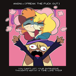 angry animated_webp anthro clothing duo eyewear female glasses hat headgear headwear holidays intrusive_thoughts kiss_on_lips male male/female open_mouth text thought_bubble wearing_glasses witch_costume witch_hat corruptedcryptid halloween nintendo pokemon cynder_(corruptedcryptid) penny_(corruptedcryptid) cyndaquil generation_2_pokemon generation_4_pokemon lopunny pokemon_(species) 1:1 animated english_text hi_res trans_(lore) trans_woman_(lore)