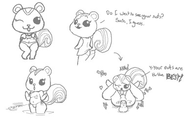anthro bikini bikini_bottom bikini_removed blush bottomwear breasts breath clothed clothing clothing_lift dialogue duo female full_nelson genitals male male/female panties panting penetration presenting sex skirt skirt_lift squirrel_tail swimwear teasing text tongue tongue_out two-piece_swimsuit underwear vaginal vulva water anonymous_artist animal_crossing nintendo peanut_(animal_crossing) mammal rodent sciurid tree_squirrel 2023 digital_media_(artwork) english_text monochrome