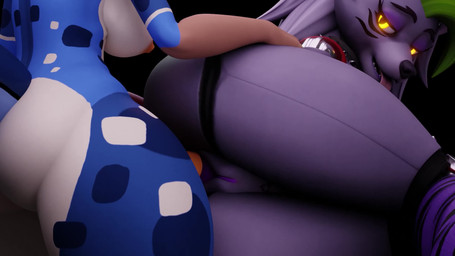 anthro big_breasts breasts dialogue duo ear_piercing female female_penetrated genitals intersex intersex/female intersex_penetrating machine nipples penetration penis piercing sex tail vulva nickosnekdoggo sound_warning mayosplash_(modeler) five_nights_at_freddy's five_nights_at_freddy's:_security_breach scottgames steel_wool_studios nicko_nachos roxanne_wolf animatronic canid canine canis mammal robot wolf 16:9 3d_(artwork) 3d_animation 4k absurd_res animated digital_media_(artwork) hi_res short_playtime sound video widescreen