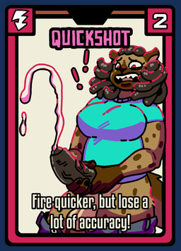 4_fingers anthro balls big_breasts black_glans black_hair black_nose black_penis blue_clothing blue_shirt blue_topwear border bottomwear bottomwear_down breasts brown_spots card_template clothed clothing dreadlocks erection exclamation_point fingers foreskin fur genitals glans gloves_(marking) grey_bottomwear grey_clothing grey_pants gynomorph hair humanoid_genitalia humanoid_penis intersex looking_down markings pants pants_down partially_clothed penis red_eyes sharp_teeth shirt simple_background solo spots spotted_body spotted_fur style_emulation tan_balls teeth text topwear transparent_border white_background latchk3y friends_vs_friends hyena mammal 2023 alpha_channel english_text hi_res
