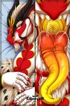 bodily_fluids body_pillow_design dakimakura drooling male mouth_shot open_mouth saliva solo silvergrin mythology pyroboy5000 erotis dragon mythological_creature mythological_scalie scalie dakimakura_design hi_res