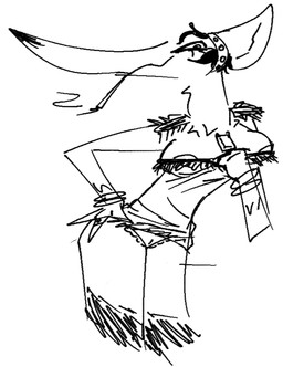 accessory anthro bracelet breasts camel_toe cigarette clothing clothing_pull epaulet female fringe_clothing hair headband jewelry necklace nipple_slip presenting presenting_breasts presenting_panties presenting_underwear short_hair skinny smoking smoking_cigarette solo warprat bootsy_(warprat) canid canine fox mammal monochrome