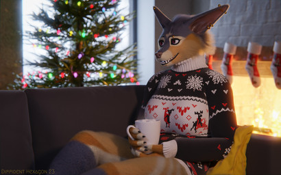 candy chimney christmas_stocking clothing dessert evergreen_tree female fireplace food garland holidays marshmallow pine_tree plant realistic solo sweater topwear tree year conditional_dnp ev3d blizzard_entertainment christmas warcraft canid mammal werecanid werecreature worgen 16:10 3d_(artwork) digital_media_(artwork) hi_res widescreen