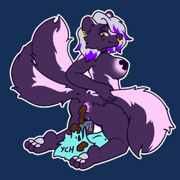 3_tails anthro big_breasts breasts bull_ring duo eating_feces faceless_character facesitting facial_piercing feces feces_in_mouth feces_on_face feces_pile feeding female fur male male/female multi_tail nipple_covers nipples nose_piercing nose_ring nude on_face on_top piercing pooping purple_body purple_fur ring_piercing scatplay sitting sitting_on_another skunk_tail tail ink_snout humanoid mammal mephitid skunk 1:1 alpha_channel