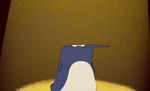 ambiguous_gender dancing feet feral humor male multicolored_body music orange_feet shadow shitpost smile smug_face solo spotlight two_tone_body zoom_out tabuley muppets tabuley_(character) avian bird penguin 2020 2d_animation animated digital_media_(artwork) frame_by_frame meme short_playtime sound webm