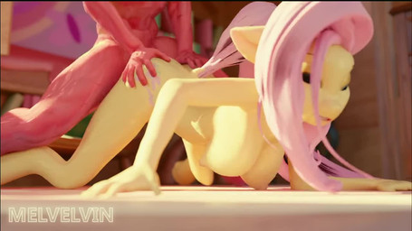 abdominal_bulge all_fours alternate_species ambiguous_penetration anthro anthro_on_anthro anthro_penetrated anthro_penetrating anthro_penetrating_anthro anthrofied ass_up back_groove ball_slap balls bent_over big_breasts big_penis blurred_background bouncing_balls bouncing_breasts bouncing_butt breast_jiggle breasts butt butt_jiggle butt_slap close-up cutie_mark depth_of_field dialogue dirty_talk doggystyle duo erection female female_anthro female_penetrated from_behind_position genitals heavy_thrusting jiggle_physics jiggling male male/female male_anthro male_penetrating male_penetrating_female moan multiple_angles muscular muscular_anthro muscular_male nipples nude penetration penile penile_penetration penis rough_sex sex sex_shot slap sound_effects spanking spread_legs spreading tail three-quarter_view thrusting melvelvin sound_warning wubcakeva_(va) friendship_is_magic hasbro my_little_pony big_macintosh_(mlp) fluttershy_(mlp) earth_pony equid equine horse mammal pony 16:9 3d_(artwork) 3d_animation animated comic digital_media_(artwork) english_audio long_playtime sound video voice_acted widescreen