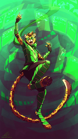 4_toes 5_fingers anthro black_pawpads claws clothed clothing digitigrade feet fingers green_background looking_at_viewer male open_mouth pawpads simple_background smile soles solo tail teeth toes tongue neotheta ash_(ashkelling) felid feline leopard mammal pantherine 2020 9:16 digital_media_(artwork) hi_res