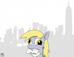 derp_eyes female letter liberty_city new_york_city solo shotien friendship_is_magic grand_theft_auto grand_theft_auto_iv hasbro my_little_pony rockstar_games derpy_hooves_(mlp) equid equine horse mammal pony crossover