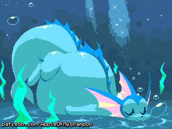 ambiguous_gender barely_visible_character barely_visible_creature belly big_belly black_nose bubble duo eyes_closed fangs feral huge_belly light light_beam lying on_front pear-shaped_figure sea seabed seaweed solo_focus sunbeam sunlight teeth underwater underwater_breathing water wide_hips appleofmyshampoo nintendo pokemon eeveelution generation_1_pokemon generation_7_pokemon pokemon_(species) vaporeon wishiwashi wishiwashi_(solo_form) 4:3 digital_media_(artwork) pixel_(artwork) watermark