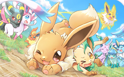 3_toes :3 ambiguous_gender black_body black_fur black_nose blue_body blue_eyes blue_fur blue_inner_ear bodily_fluids bow_(anatomy) brown_body brown_eyes brown_fur brown_inner_ear cat_smile closed_smile cloud cute_fangs day detailed_background dirt eyes_closed fangs feet feral fluffy fluffy_tail forehead_gem forked_tail frill_(anatomy) fur gem grass green_body green_fur group head_gem looking_at_viewer male mouth_closed neck_tuft one_eye_closed open_mouth open_smile orange_body orange_fur outside pawpads paws pink_body pink_fur pink_pawpads pink_tail plant purple_eyes race racing red_eyes ribbons_(anatomy) running sky smile sweat tail tan_body tan_fur teeth toes tuft unusual_anatomy unusual_tail white_body white_frill white_fur yellow_body yellow_fur wataame nintendo pokemon eevee eeveelution espeon flareon generation_1_pokemon generation_2_pokemon generation_4_pokemon generation_6_pokemon glaceon jolteon leafeon pokemon_(species) sylveon umbreon vaporeon 2018