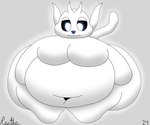 anthro belly big_belly big_butt big_cheeks big_moobs black_sclera blue_nose butt chubby_cheeks deep_navel glowing glowing_body glowing_ears glowing_eyes glowing_tail grey_background huge_belly huge_butt huge_moobs huge_thighs hyper hyper_belly hyper_butt looking_down looking_down_at_self male moobs morbidly_obese morbidly_obese_anthro morbidly_obese_male navel obese obese_anthro obese_male overweight overweight_anthro overweight_male simple_background solo tail thick_thighs white_body white_ears white_eyes white_tail reathe microsoft ori_(series) xbox_game_studios ori_(ori) guardian_spirit 2024 6:5 absurd_res colored digital_media_(artwork) hi_res shaded signature