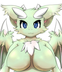 animated_gif anthro big_breasts blue_eyes bouncing bouncing_breasts breasts chest_tuft female fur grey_body grey_fur horn kemono membrane_(anatomy) membranous_wings simple_background solo tuft white_background wings latte_(artist) emofuri mythology mischka dragon furred_dragon furred_scalie mammal mythological_creature mythological_scalie scalie 2014 2d_animation animated low_res motion_tweening short_playtime
