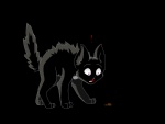 ambiguous_gender arachnophobia black_body black_fur duo exclamation_point feral fur greeting open_mouth outline purple_eyes simple_background solo_focus surprise tail transparent_background white_outline wide_eyed young young_feral wanton-fox_(artist) sss_warrior_cats warriors_(book_series) ravenpaw_(warriors) arachnid arthropod domestic_cat felid feline felis mammal spider 2013 alpha_channel cel_shading digital_media_(artwork) full-length_portrait portrait shaded male_(lore)