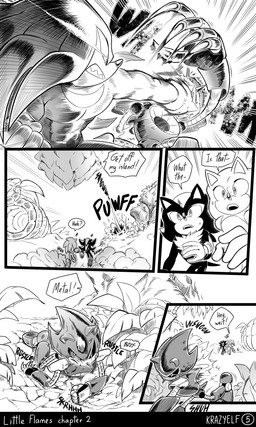 abs angel_island anthro big_nose bodily_fluids clenched_teeth clothing damage damaged damaged_armor damaged_body dialogue dreadlocks fight floating_island gloves group handwear island machine male metal_claws muscular muscular_anthro muscular_male plant punch quills_(anatomy) racing sharp_teeth speech_bubble sweat sweatdrop teeth text yelling krazyelf sega sonic_the_hedgehog_(series) knuckles_the_echidna metal_sonic shadow_the_hedgehog sonic_the_hedgehog badnik echidna eulipotyphlan hedgehog mammal monotreme robot robot_anthro absurd_res black_and_white comic english_text hi_res monochrome