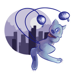 2_tails 3_toes blue_body blue_eyes blue_fur blue_tail building butt city cityscape claws cloud collar feet fur looking_at_viewer looking_back looking_back_at_viewer male moon multi_tail multicolored_body multicolored_fur pawpads rear_view shy skyscraper solo tail toe_claws toes two_tone_body two_tone_fur white_body white_claws white_fur harlem nintendo pokemon dragonchu_(character) dragonair generation_1_pokemon hybrid legendary_pokemon mew_(pokemon) pikachu pokemon_(species) 1:1 2011 digital_media_(artwork)