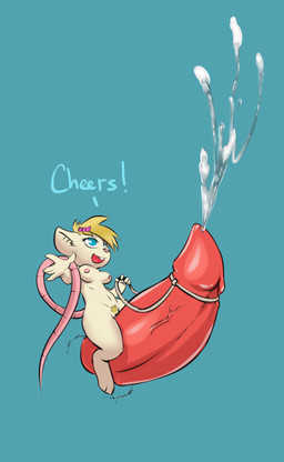 anthro bodily_fluids breasts cum cumshot duo ejaculation erection extreme_size_difference female genital_fluids genitals hair heart_symbol male male/female micro micro_on_penis nipples nude open_mouth orgasm penile penis penis_riding reins rider rope simple_background size_difference smile solo_focus text vein veiny_penis ratcha mammal mouse murid murine rodent digital_media_(artwork) english_text hi_res
