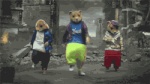 advertisement clothing fire group hat headgear headwear jacket male rubble topwear what unknown_artist kia_motors kia_hamsters cricetid hamster mammal rodent animated low_res short_playtime