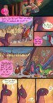absurd_res comic dinosaur dragon dragonscape drekir dromaeosaurid english_text female feral forest forl forl_(thepatchedragon) hi_res lake male mythological_creature mythological_scalie mythology oli_(thepatchedragon) piker piker_(thepatchedragon) plant post-apocalyptic profanity quadruped reptile sarah_(thepatchedragon) scalie sunbathing tail text thepatchedragon theropod tree tribal tribal_clothing tribal_paint water