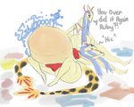 after_vore anthro belly big_belly group lying male male_pred on_back overweight simple_background text trio vore white_background dongwongtang nintendo pokemon generation_3_pokemon milotic pokemon_(species) 2020 hi_res