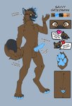 5_fingers angry animal_genitalia animal_penis anthro arm_tattoo back_muscles balls big_penis biped black_body black_fur black_hair blue_hair blue_penis brown_body brown_eyes brown_fur canine_genitalia canine_penis claws digitigrade erection eyewear finger_claws fingers front_view fur genitals glasses grey_background hair happy heart_symbol highlights_(coloring) humanoid_hands knot knotted_penis looking_at_viewer male multicolored_body multicolored_fur navel nude nude_anthro nude_male open_mouth open_smile pawpads paws pecs penis rear_view sheath simple_background smile solo tail tattoo text toe_claws tongue two_tone_body two_tone_fur vein veiny_penis wrist_tattoo fight_(artist) sofko_(artist) savvy_griezmann canid canine canis domestic_dog german_shepherd herding_dog mammal pastoral_dog 2022 character_name colored english_text hi_res model_sheet