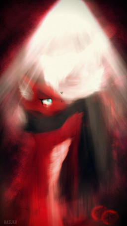 bodily_fluids clothing crying duo hell hug jacket spotlight tears topwear hasukii elijah_htf jazz_htf 9:16 digital_media_(artwork) digital_painting_(artwork) hi_res painting_(artwork)