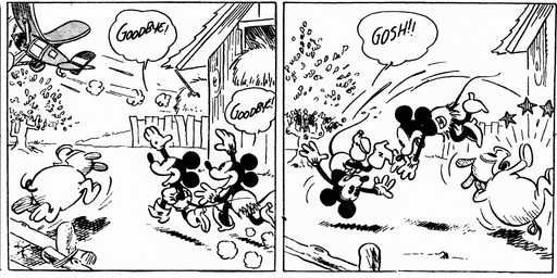 aircraft airplane anthro boots building clothed clothing dialogue facial_hair female fingers footwear gloves group handwear male motion_lines mustache open_mouth outside plant quadruped question_mark running shoes suit tail text tree trio vehicle floyd_gottfredson hardie_gramatky disney public_domain mickey_mouse minnie_mouse uncle_mortimer domestic_pig mammal mouse murid murine rodent suid suine sus_(pig) 1930 20th_century absurd_res ancient_art black_and_white comic dated english_text hi_res monochrome niece_(lore) uncle_(lore) uncle_and_niece_(lore)