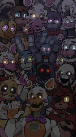 ambiguous_gender female giakhang24 group machine male puppet smile smiling_at_viewer five_nights_at_freddy's five_nights_at_freddy's_2 five_nights_at_freddy's_world scottgames sister_location bonbon_(fnafsl) bonnet_(fnafsl) bonnie_(fnaf) chica_(fnaf) cupcake_(fnaf) freddy_(fnaf) funtime_foxy_(fnaf) funtime_freddy_(fnafsl) helpy_(fnaf) lolbit_(fnaf) mangle_(fnaf) marionette_(fnaf) toy_bonnie_(fnaf) toy_chica_(fnaf) withered_bonnie_(fnaf) withered_foxy_(fnaf) animatronic avian bear bird canid canine chicken fox galliform lagomorph leporid mammal phasianid rabbit robot better_version_at_source