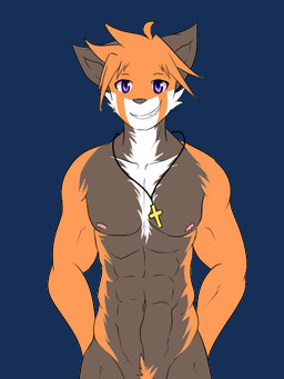 anthro areola brown_body brown_fur cross cross_necklace fur grin jewelry looking_at_viewer male multicolored_body multicolored_fur muscular muscular_anthro muscular_male navel necklace nipples nude orange_body orange_fur pecs proud pubes purple_eyes seductive simple_background smile solo teeth transparent_background white_body white_fur shirokoi repeat_(visual_novel) owen_(repeat) ailurid mammal red_panda 3:4 alpha_channel
