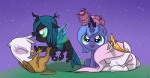 aged_down beak big_head chibi crown eyes_closed feathered_wings feathers female feral group headgear horn princess queen royalty sleeping smile tail tiara wings young young_feral frankier77 friendship_is_magic hasbro my_little_pony mythology gilda_(mlp) princess_celestia_(mlp) princess_luna_(mlp) queen_chrysalis_(mlp) arthropod avian changeling equid equine gryphon mammal mythological_avian mythological_creature mythological_equine winged_unicorn sibling_(lore) sister_(lore) sisters_(lore)