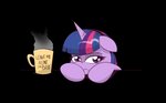 container cup female feral hair horn purple_eyes purple_hair solo steam text saturdaymorningproj friendship_is_magic hasbro mood my_little_pony mythology twilight_sparkle_(mlp) equid equine mammal mythological_creature mythological_equine unicorn 2020 alpha_channel english_text hi_res