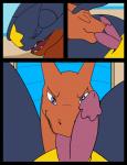 2019 2_penises 2d_animation animated animated_comic anthro beach bluepanda115 bodily_fluids body_part_in_mouth charizard comic cum cum_in_mouth cum_inside cum_on_face cum_on_head cum_on_penis cum_on_tongue cumshot deep_throat digital_media_(artwork) dragon duo ejaculation erection eye_contact fellatio feral feral_pov first_person_view frame_by_frame garchomp generation_1_pokemon generation_4_pokemon genital_fluids genitals hand_on_head hi_res looking_at_another looking_at_partner looking_at_viewer male male/male male_penetrated male_penetrating male_penetrating_male male_pov multi_genitalia multi_penis mythological_creature mythological_scalie mythology nintendo nude nude_beach open_mouth oral oral_penetration orgasm penetrating_pov penetration penile penile_penetration penis pokemon pokemon_(species) scalie seaside sex sex_on_the_beach short_playtime smile teeth tongue