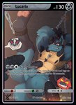 anthro arms_above_head bdsm bodily_fluids bondage bound butt chain chained dominant dripping english_text generation_4_pokemon generation_7_pokemon generation_8_pokemon genital_fluids genitals group hi_res imminent_sex incineroar leaking_precum looking_at_viewer lucario male male/male muscular muscular_anthro muscular_dom muscular_male muscular_sub muscular_top nintendo nipples nude nude_male obstagoon pawpads penis pokemon pokemon_(species) pokemon_card precum precum_drip solo_focus spread_legs spreading submissive suspension text trading_card_template trio zipperhyena