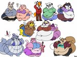 2018 3_toes 4:3 5_fingers 5_toes amber_(batspid2) antennae_(anatomy) anthro areola areola_outline arthropod athletic_wear bar_emanata barefoot batspid2 bear bee belly big_areola big_belly big_breasts big_butt big_nipples bikini biped black_body black_clothing black_eyebrows black_eyes black_fur black_legwear black_nose blonde_hair blue_bikini blue_body blue_bottomwear blue_clothing blue_eyes blue_fur blue_skin blue_swimwear blue_tongue blue_topwear bottomwear breasts brown_body brown_bottomwear brown_clothing brown_eyes brown_fur brown_hair buckteeth burger butt canid canine cetacean chibi chloe_(batspid2) claws cleavage clothed clothing crop_top curled_tail cutoffs daughter_(lore) denim denim_bottomwear denim_clothing dessert digital_drawing_(artwork) digital_media_(artwork) domestic_cat double_chin ear_markings ear_piercing electric_guitar electronics emanata eva_(batspid2) eye_contact eyebrow_through_hair eyebrows eyelashes eyewear facial_markings facial_tuft feet felid feline felis female fingers flash_emanata flat_colors flora_(batspid2) food fox frill_(anatomy) front_view fur gaia_(batspid2) giant_panda glasses glistening glistening_eyes gloves_(marking) green_clothing green_eyes green_topwear grey_body grey_clothing grey_skin grey_topwear group guitar gym_bottomwear gym_shorts hair hand_behind_head hands_on_hips head_crest head_frill head_markings heart_clothing heart_symbol heart_underwear hi_res holding_food holding_object hoodie huge_areola huge_belly huge_breasts huge_butt huge_thighs hymenopteran hyper hyper_butt hyper_hips hyper_thighs ice_cream insect insect_wings jacket juna_(batspid2) lagomorph leg_markings legwear leporid lizard loa_(batspid2) long_ears looking_at_another looking_at_viewer love_handles male mammal marine markings mask_(marking) max_(batspid2) membrane_(anatomy) membranous_frill microphone midriff morbidly_obese morbidly_obese_anthro morbidly_obese_female mother_(lore) mother_and_child_(lore) mother_and_daughter_(lore) mother_and_son_(lore) motion_lines multicolored_body multicolored_fur multiple_images musical_instrument narrowed_eyes navel neck_tuft nipple_outline nipples obese obese_anthro obese_female one_eye_closed open_mouth orange_body orange_bottomwear orange_clothing orange_fur overweight overweight_anthro overweight_female pants parent_(lore) parent_and_child_(lore) parent_and_daughter_(lore) parent_and_son_(lore) piercing pink_body pink_bottomwear pink_clothing pink_eyes pink_fur pink_hair pink_scales pink_tongue pink_underwear plucked_string_instrument print_clothing print_shirt print_topwear purple_body purple_clothing purple_eyes purple_fur purple_hair purple_topwear question_mark rabbit red_clothing red_topwear reptile rodent scales scalie sciurid seater shirt shorts signature simple_background slim slim_anthro slim_male smile socks_(marking) sofia_(batspid2) son_(lore) standing stinger stinger_(anatomy) string_instrument sweatdrop_(iconography) sweatshirt swimwear tag_panic tail tail_markings tail_tuft tan_body tan_fur teeth thick_thighs three-quarter_view toe_claws toes tongue topwear translucent translucent_hair tree_squirrel tuft underwear vanessa_(batspid2) whale_tail whisker_spots white_background white_body white_claws white_fur white_hair wings