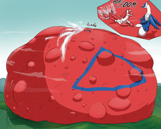 balls belly big_balls big_belly big_penis black_mouth blue_body blue_sky bodily_fluids close-up cloud duo excessive_genital_fluids excessive_vaginal_fluids exclamation_point female feral fetal_movement floating genital_fluids genitals huge_balls huge_belly huge_penis hyper hyper_balls hyper_belly hyper_genitalia hyper_pregnancy labor lying male multicolored_body on_front open_mouth open_smile outside penis pink_tongue pregnant pregnant_female pregnant_feral red_body red_eyes sky smile sweat sweatdrop tongue two_tone_body vaginal_fluids water_breaking white_body derrysome nintendo pokemon generation_3_pokemon latias latios legendary_pokemon pokemon_(species) 2026 cel_shading colored digital_media_(artwork) hi_res shaded