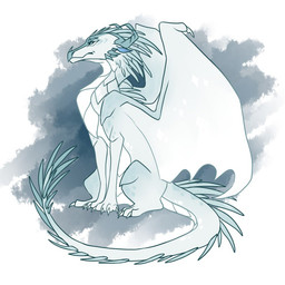 abstract_background ambiguous_gender claws feral finger_claws frown head_spikes horn long_neck long_tail membrane_(anatomy) membranous_wings nose_spike quadruped scales sitting snout solo spiked_tail spikes spikes_(anatomy) tail toe_claws white_body white_scales wing_claws wings foxxlixxie european_mythology mythology wings_of_fire winter_(wof) dragon icewing_(wof) mythological_creature mythological_scalie scalie western_dragon male_(lore)