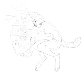 alcohol anthro beverage breasts children's_drawing claws clothing container cup drinking_glass drugs female glass glass_container glass_cup mug multi_nipple nipples nude open_mouth pills tail underwear whiskers wine wine_bottle wine_glass wetchop ms._serval_(wetchop) felid feline mammal serval digital_media_(artwork) hi_res monochrome