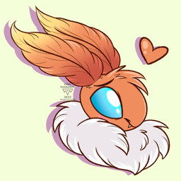 anthro fur male orange_body orange_fur shy solo kingstreasures arthropod insect lepidopteran moth 1:1 digital_media_(artwork) hi_res