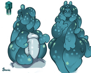3_fingers anthro biped blue_body blue_skin blue_spots bodily_fluids duo erection eyebrows eyelashes female fingers flat_chested front_view genital_fluids genitals glans humanoid_genitalia humanoid_penis looking_back male markings open_mouth penis precum pseudo_hair rear_view sex simple_background slime solo_focus spots spotted_body tentacle_hair tentacle_sex tentaclejob tentacles thick_thighs white_background wide_hips stonic microsoft minecraft mojang xbox_game_studios aquatic cephalopod coleoid decapodiform glow_squid_(minecraft) mollusk 2023 hi_res reference_image signature source_request unavailable_at_source