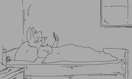 anthro balls becoming_erect bed bedding big_balls big_penis blanket cellphone electronics erection foreskin furniture genitals glans huge_balls huge_penis humanoid_genitalia humanoid_penis hyper hyper_balls hyper_genitalia hyper_penis inside looking_at_object looking_at_phone lying male nude on_back on_bed penis phone sketch_animation smartphone solo under_blanket mink_of_the_end chris_(chrismono) canid canine fox mammal 2d_animation 5:3 animated frame_by_frame sketch