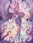 anthro big_breasts breasts female grin huge_breasts looking_at_viewer multi_eye smile solo tentacles wings taranima terror_(taranima) angel biblically_accurate_angel eldritch_abomination hi_res