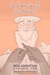 apprehensive arm_tuft awkward_smile blush bodily_fluids chastity_device chastity_key chastity_key_disposal chest_squish dialogue dominant dominant_female duo ears_back ears_down female first_person_view fluffy fluffy_tail holding_key holding_object implied_chastity key knee_tuft leg_tuft long_term long_term_chastity male male/female neck_tuft nervous pivoted_ears pliers pov_hands scared shoulder_tuft shy sitting spread_legs spreading submissive submissive_male sweat sweatdrop tail teaser teasing text title title_card title_screen tools tuft amazinky andrew_(amazinky) candide_(amazinky) canid canine canis domestic_dog husky mammal nordic_sled_dog spitz absurd_res hatching_(art) hi_res monochrome shaded