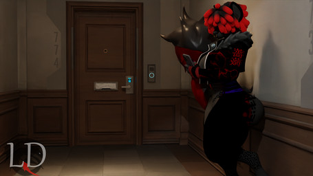 anthro apartment big_breasts big_butt breasts butt clothing dreadlocks gynomorph half_naked intersex jacket on_phone solo tail tail_mouth texting topwear unusual_anatomy unusual_tail waiting lustfuldemon dreamworks european_mythology how_to_train_your_dragon mythology roxanne_(lustfuldemon) dragon fury_(httyd) hybrid hyena hyenid_(species) mammal mythological_creature mythological_scalie night_fury scalie western_dragon 16:9 blender_(artwork) blender_cycles_(artwork) digital_media_(artwork) hi_res widescreen