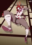 action_pose anthro breasts clothed clothing cosplay female fur holding_object looking_at_viewer nurse nurse_clothing nurse_uniform pose solo uniform upskirt weapon kappadoggo skullgirls valentine_(skullgirls) vera_(pitoux2) lagomorph leporid mammal rabbit 2017 digital_media_(artwork) hi_res