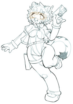 5_fingers :d anthro biped bodysuit breasts claws clothing dipstick_tail electronics eyebrow_through_hair eyebrows facial_markings female female_anthro finger_claws fingers fur gun hair handgun head_markings headgear headphones headset holding_gun holding_object holding_ranged_weapon holding_weapon holster kemono looking_at_viewer markings medium_breasts on_one_leg open_mouth plantigrade pupils raised_leg ranged_weapon short_hair short_sleeves simple_background skinsuit slit_pupils smile smiling_at_viewer solo standing striped_body striped_face striped_fur striped_markings striped_tail stripes tail tail_markings teeth thick_eyebrows thigh_strap tight_clothing translucent translucent_hair visor weapon white_background hanadaiteol fuo_(hanadaiteol) felid mammal pantherine tiger 2018 digital_media_(artwork) full-length_portrait portrait
