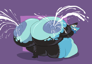 ahegao anthro areola aroused aroused_face aroused_smile aroused_smiling big_areola big_breasts big_butt blue_body blue_tongue bodily_fluids boots breasts bursting_breasts butt clothing exposed_butt female footwear gloves handwear high_heeled_boots high_heels huge_breasts huge_butt hyper hyper_breasts lactating latex latex_clothing latex_skinsuit legwear looking_pleasured milk nipples nun nun_habit nun_outfit nun_veil religious_clothing sharp_teeth shoes skinsuit solo spiked_thigh_highs teeth thigh_boots thigh_highs tight_clothing tongue tongue_out torn_clothing torn_robe veil gulpspooky sister_dagotha_(gulpspooky) fish marine shark hi_res